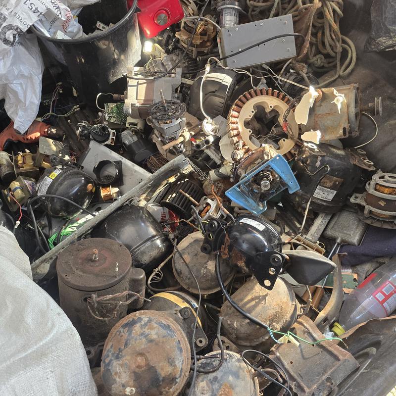 Motores e compressores para reciclagem